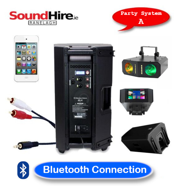 Bluetooth Party Sound System hire